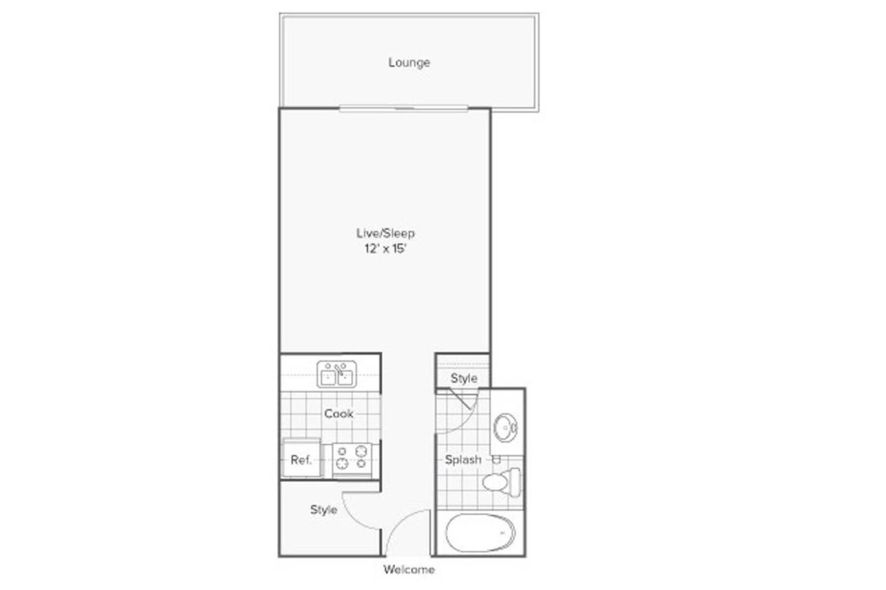River View Studio In Downtown Memphis - Walk Score 85 Exterior photo